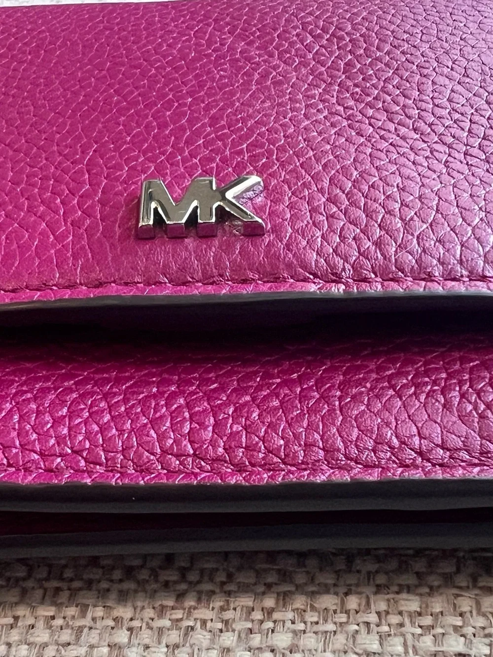 Michael Kors Magenta Crossbody Wallet